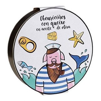 CHOURICIÑOS CON QUEIXO EN ACEITE OLIVA