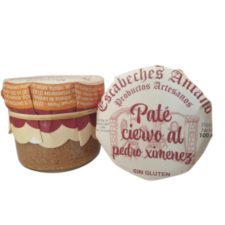 PATE ANTAÑO DE CIERVO AL PEDRO XIMENEZ 100 gr