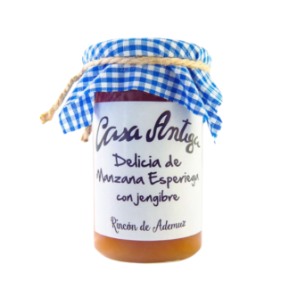MERMELADA MANZANA ESPERIEGA CON JENGIBRE