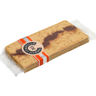 CREMA DE TURRÓN CRUJIENTE CON CHOCOLATE